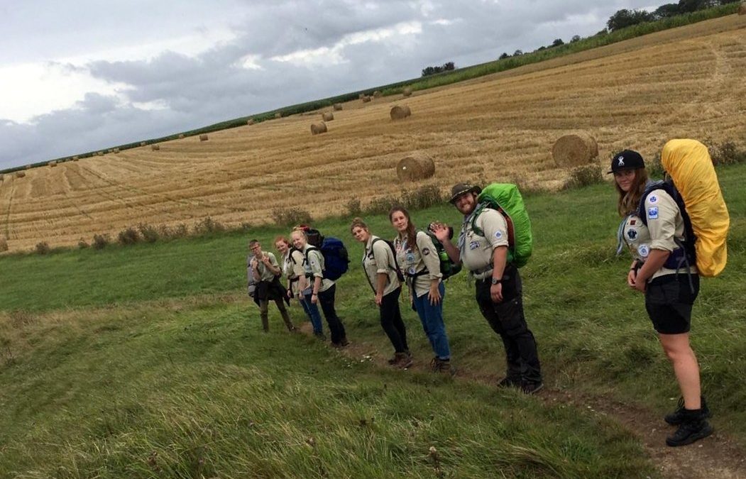 Nordkirchener Pfadfinder in der Normandie