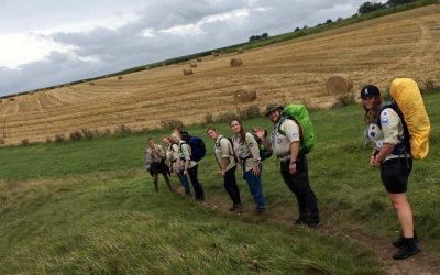 Nordkirchener Pfadfinder in der Normandie