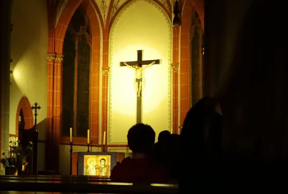 Besuch der Firmlinge im Kloster