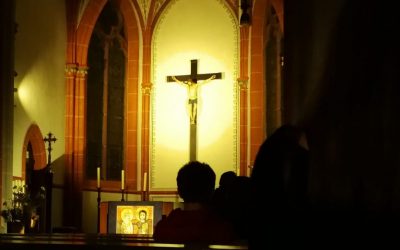 Besuch der Firmlinge im Kloster