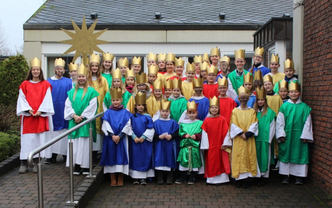 Die Sternsinger waren da!