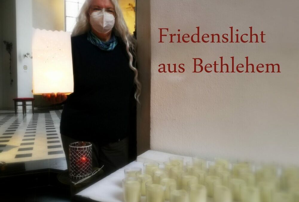 Friedenslicht aus Bethlehem in Nordkirchen