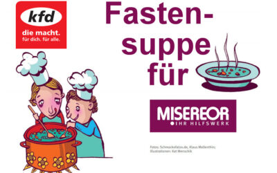 Fastensuppe „to Go“ der kfd in SK