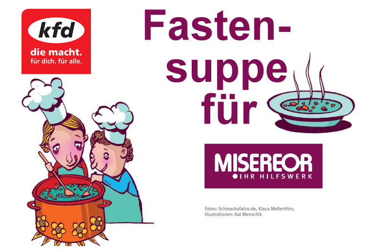 Fastensuppe „to Go“ der kfd in SK