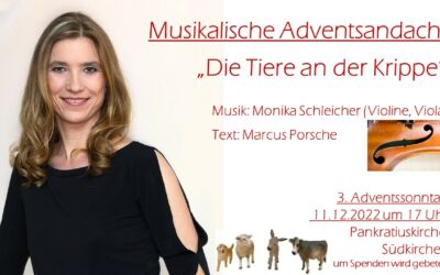 Tiere an der Krippe – eine musikalische Andacht in SK