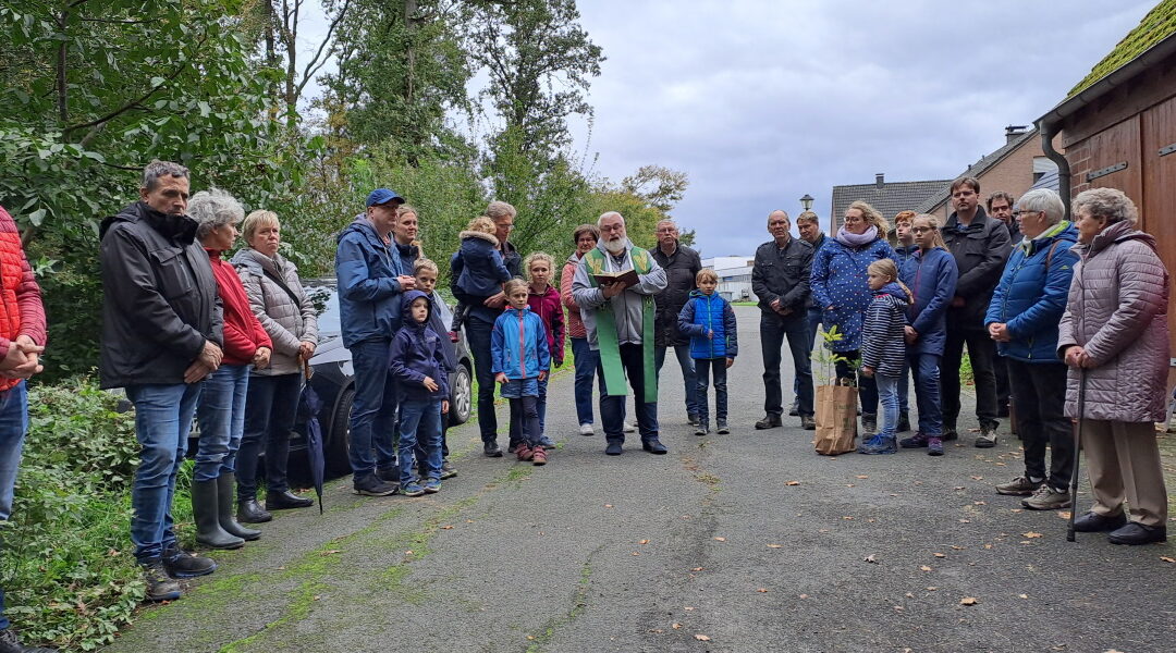 Waldgottesdienst und Aufforstung