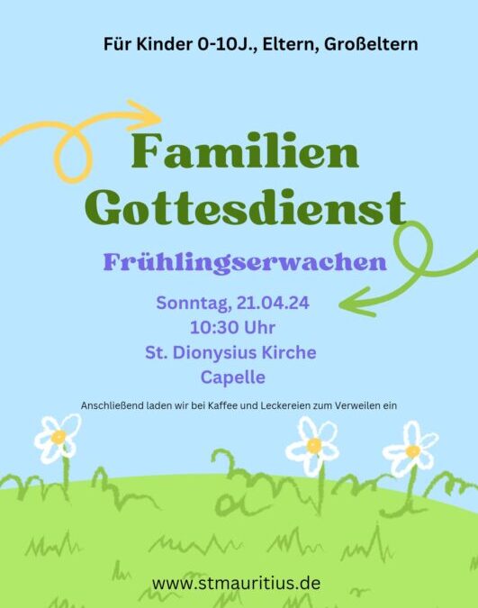 Familiengottesdienst in Capelle