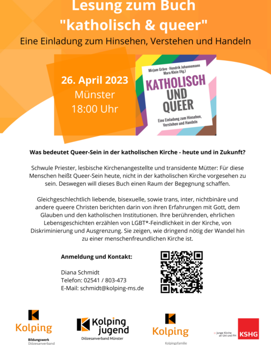 Buchlesung „katholisch und Quer“