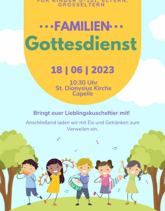 Familien-Gottesdienst in Capelle